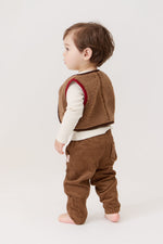 Aiden Barrel Pants - Tan by Crew Kids NY (view 3 of 5)