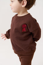 Polo Club Legging Set - Chocolate by Crew Kids NY