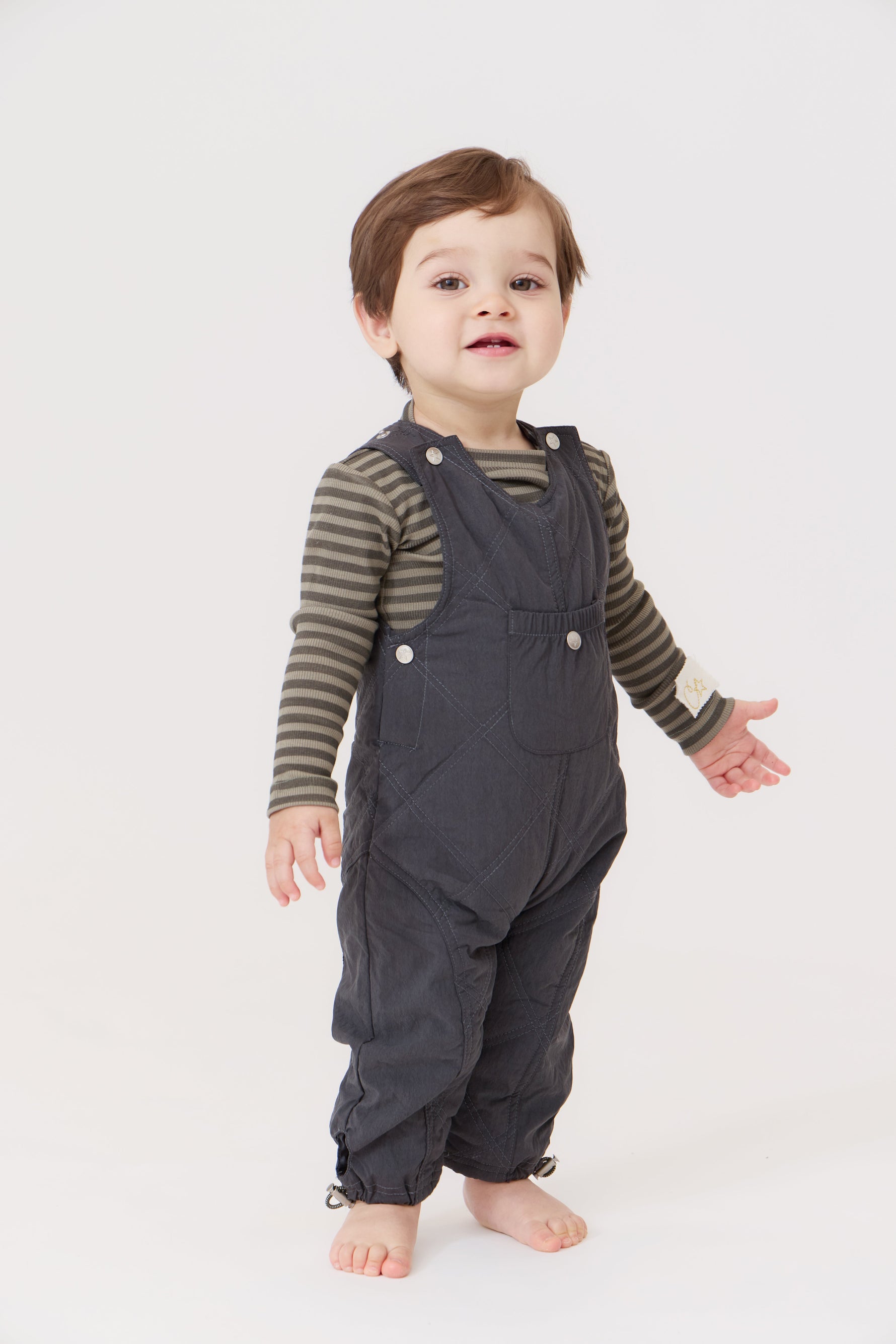 Teddi Rib Stripe Tee by Crew Kids NY