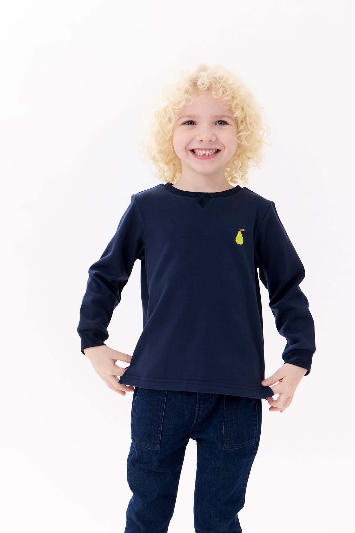 Ace Sweatshirt Top by Crew Kids NY (view 3 of 3)