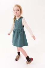 Louise Rib Turtleneck - Oatmilk by Crew Kids NY (view 4 of 5)