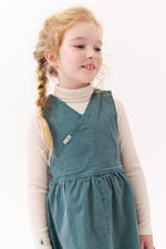 Louise Rib Turtleneck - Oatmilk by Crew Kids NY (view 3 of 5)