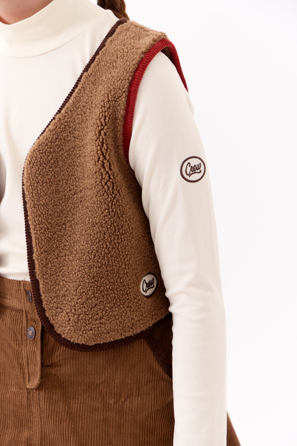 Ella Turtleneck - Natural by Crew Kids NY (view 2 of 4)