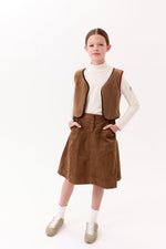 Ella Skirt - Tan by Crew Kids NY