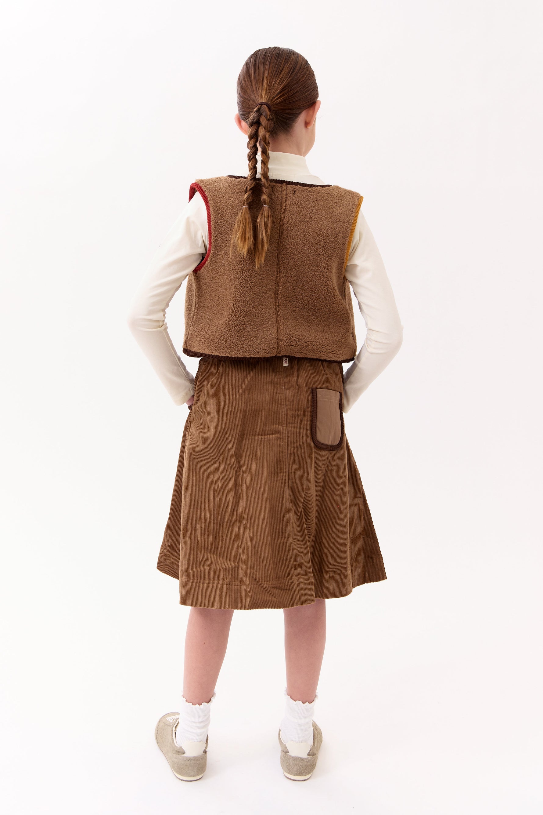 Ella Skirt - Tan by Crew Kids NY