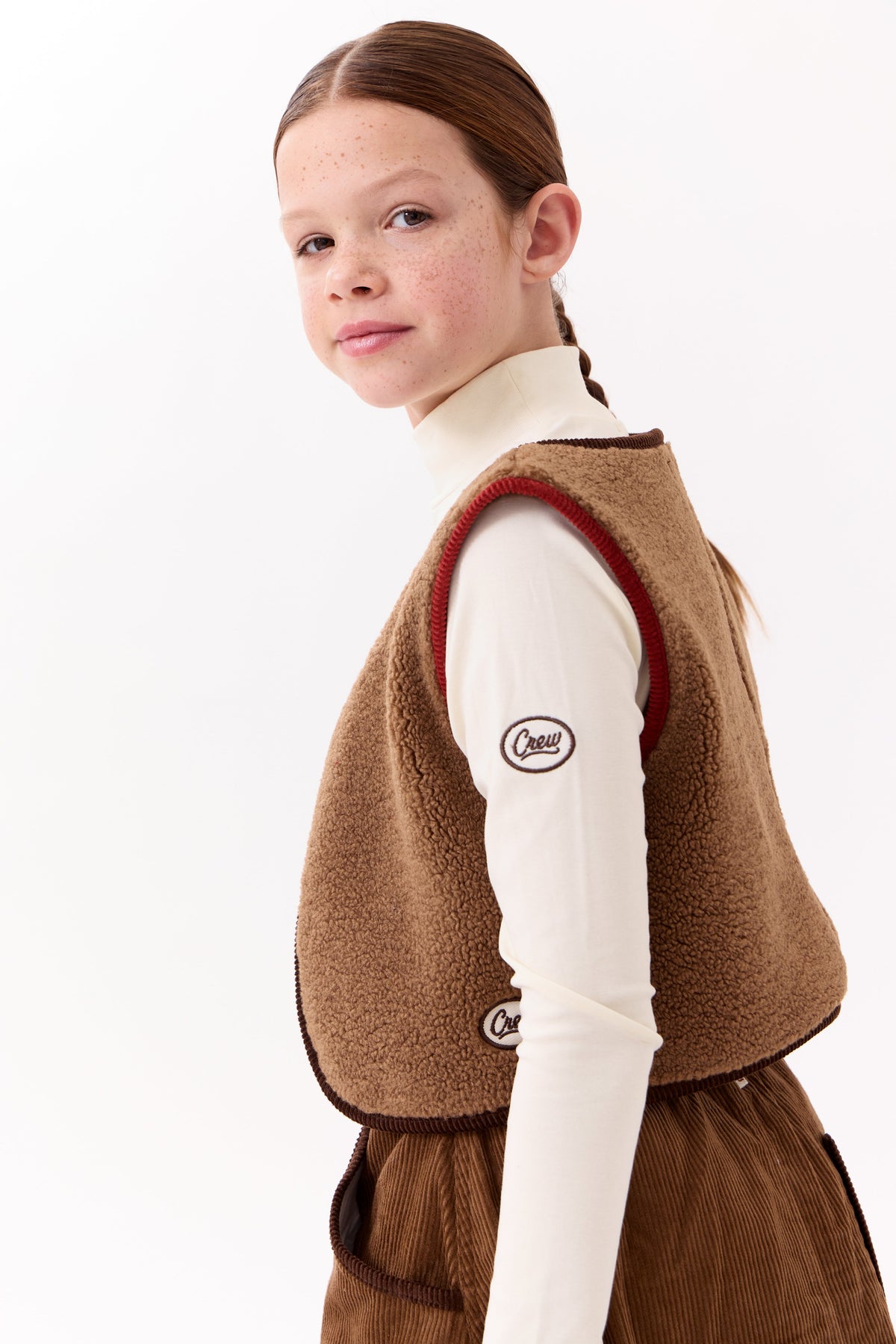 Ella Turtleneck - Natural by Crew Kids NY (view 4 of 4)