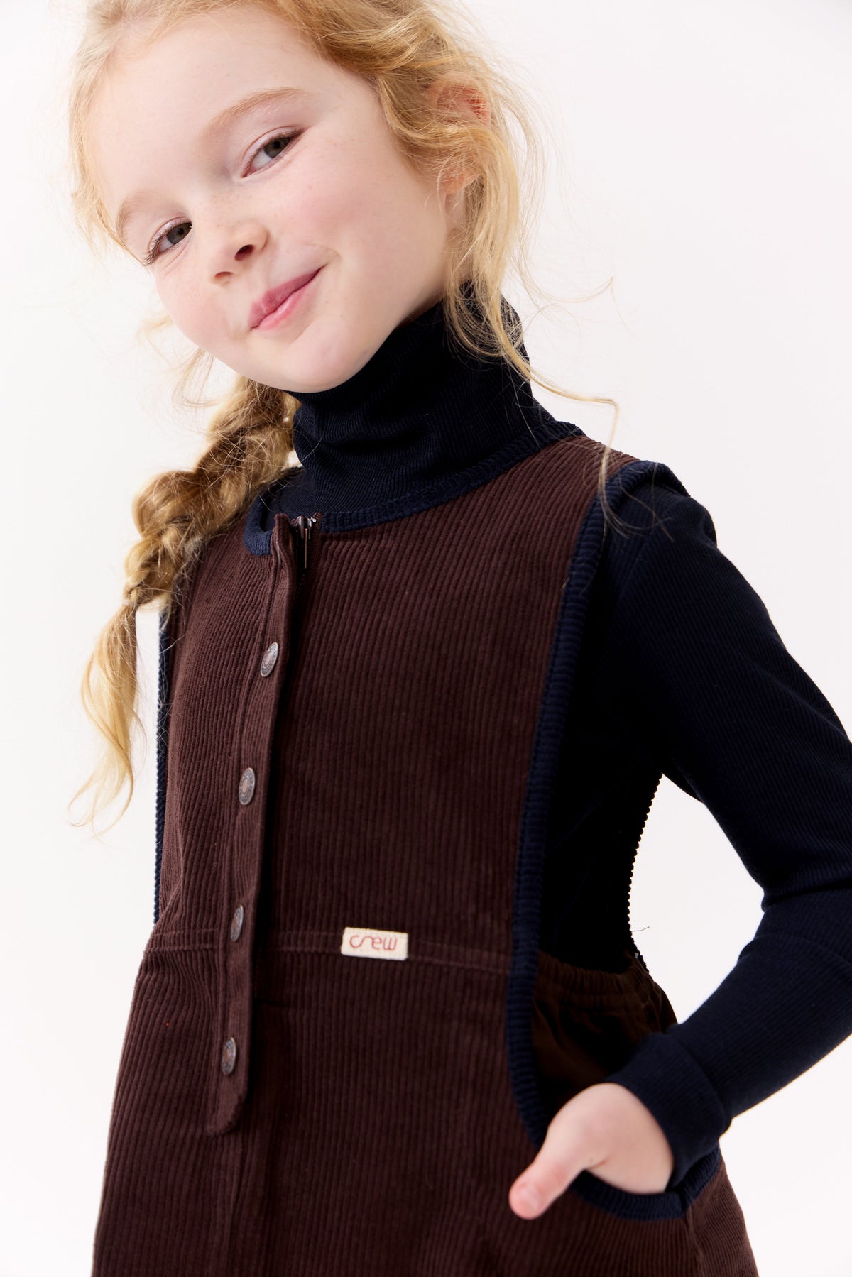 Ella Jumper - Espresso by Crew Kids NY