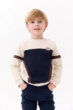 Aiden Sweatshirt - Espresso by Crew Kids NY (view 4 of 8)
