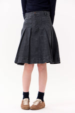 Gracie Denim Skirt - Grey by Crew Kids NY (view 2 of 4)