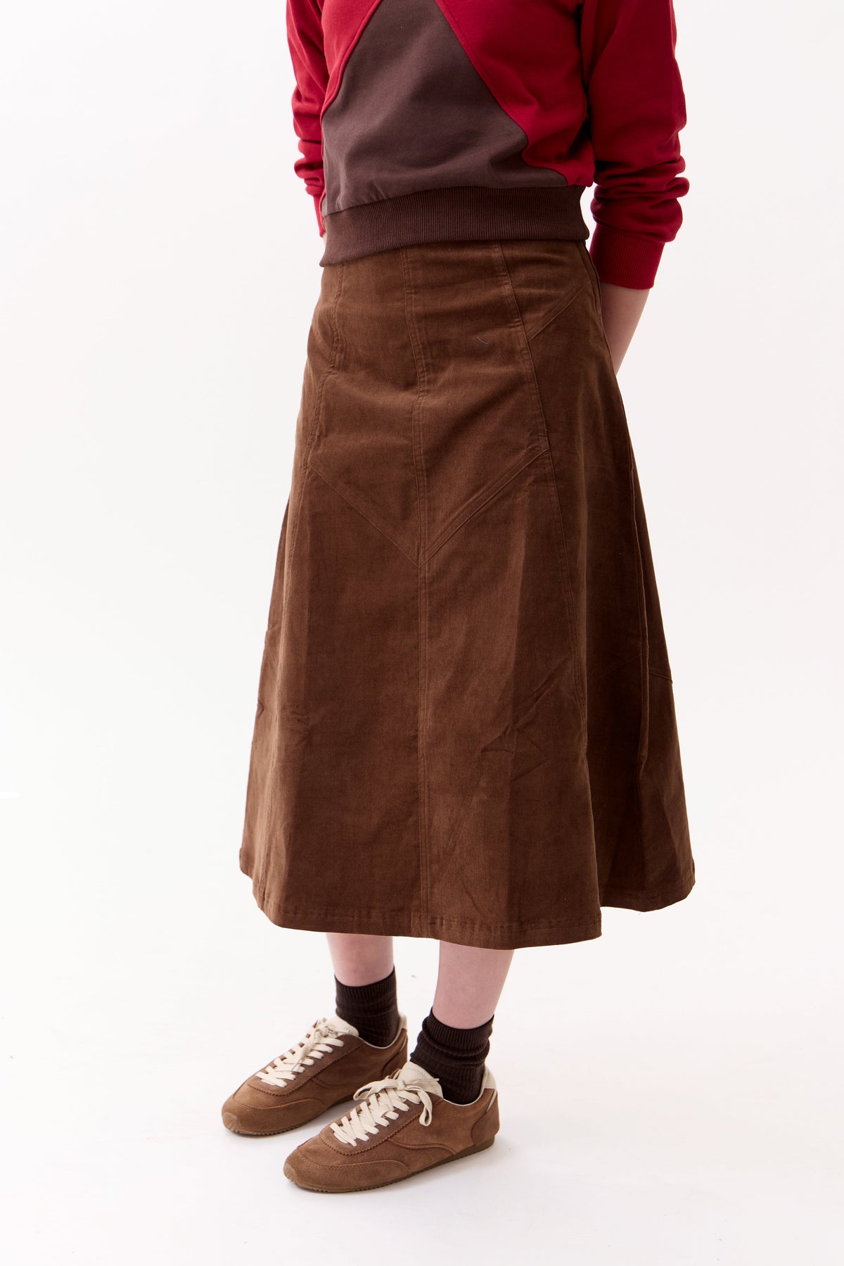 Lexi Maxi Skirt - Caramel by Crew Kids NY
