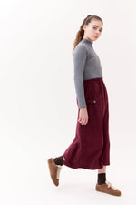 Stella Maxi Skirt - Merlot by Crew Kids NY