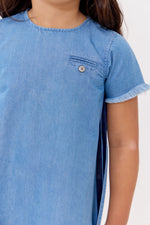 Cynthia Dress - Blue by Crew Kids NY at Everetts Place