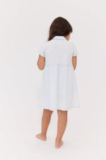Elouise Dress - Blue by Crew Kids NY at Everetts Place