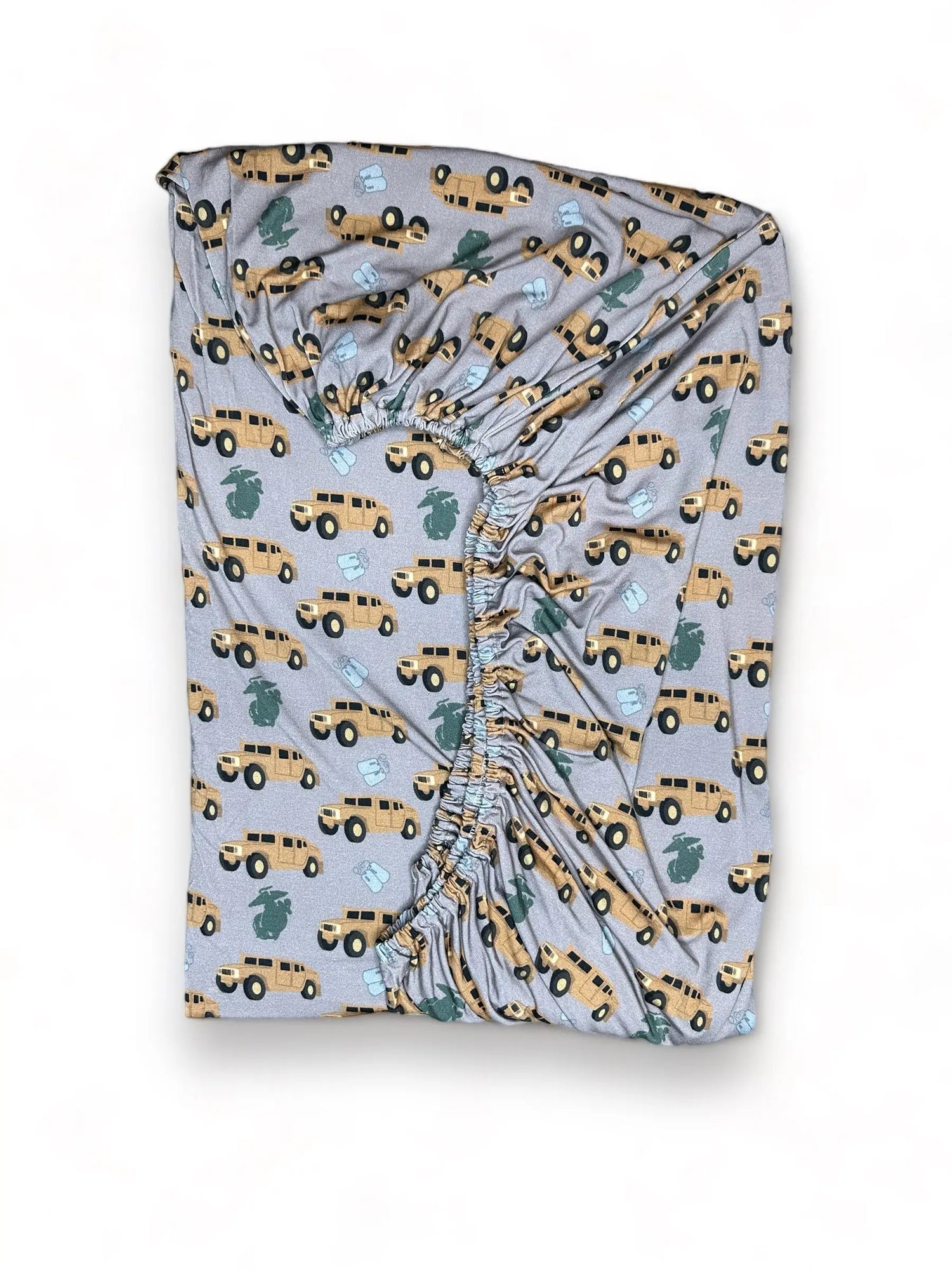 Crib Sheet, Humvee Marines Miller & Co. Everetts Place Boutique