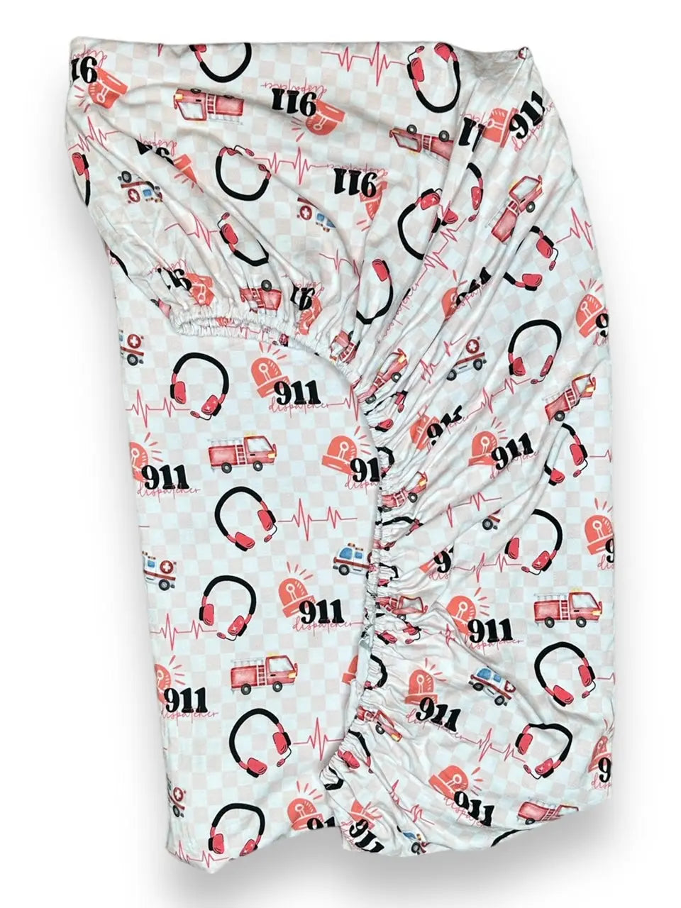 Crib Sheet, Pink Dispatcher Miller & Co. Everetts Place Boutique
