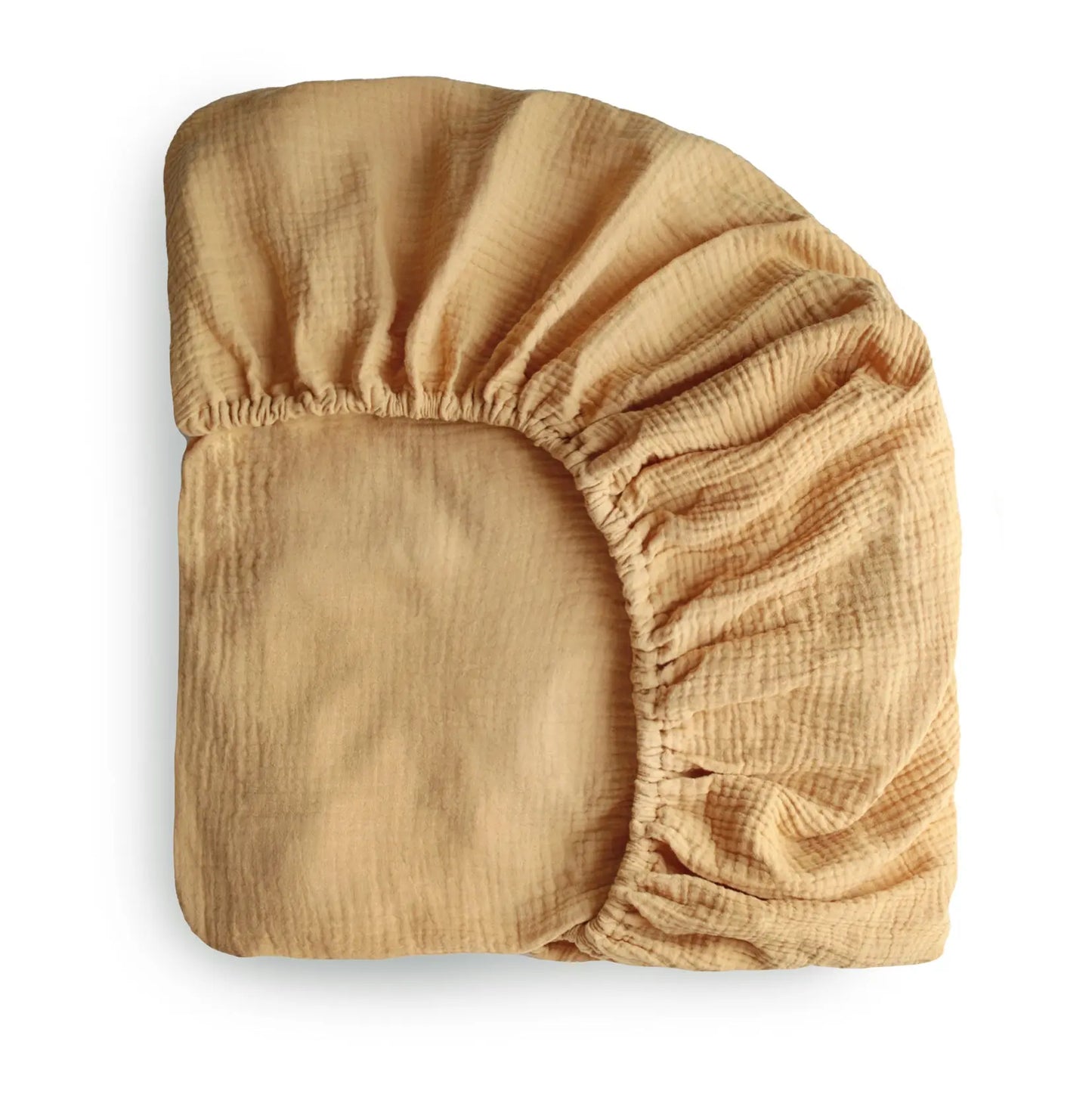 Extra Soft Muslin Crib Sheet for Baby 100% Cotton Breathable and Cozy Mushie