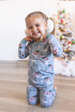 Little Joy Co. Cruisin' to Christmas 2pc Bamboo Pajamas - Everetts Place Boutique - 