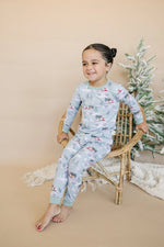 Cruisin' to Christmas 2pc Bamboo Pajamas Little Joy Co. Everetts Place Boutique