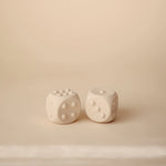 Mushie Mushie Dice Press Toy for Fine Motor Skill Development and Learning - Baby & Toddler > Baby Toys & Activity Equipment > Baby Activity Toys Press Toy