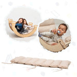 Goodevas Cushion for Climbing Arch and Rocker Balance Cloud Like Soft Montessori Design - Sporting Goods > Fitness & General Exercise Equipment > Balance Trainers > Balance Cushions Climbing Accessories