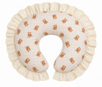 Ivory Eyelet Ruffle Original Nursing Pillow Cover by Little Mae & Co