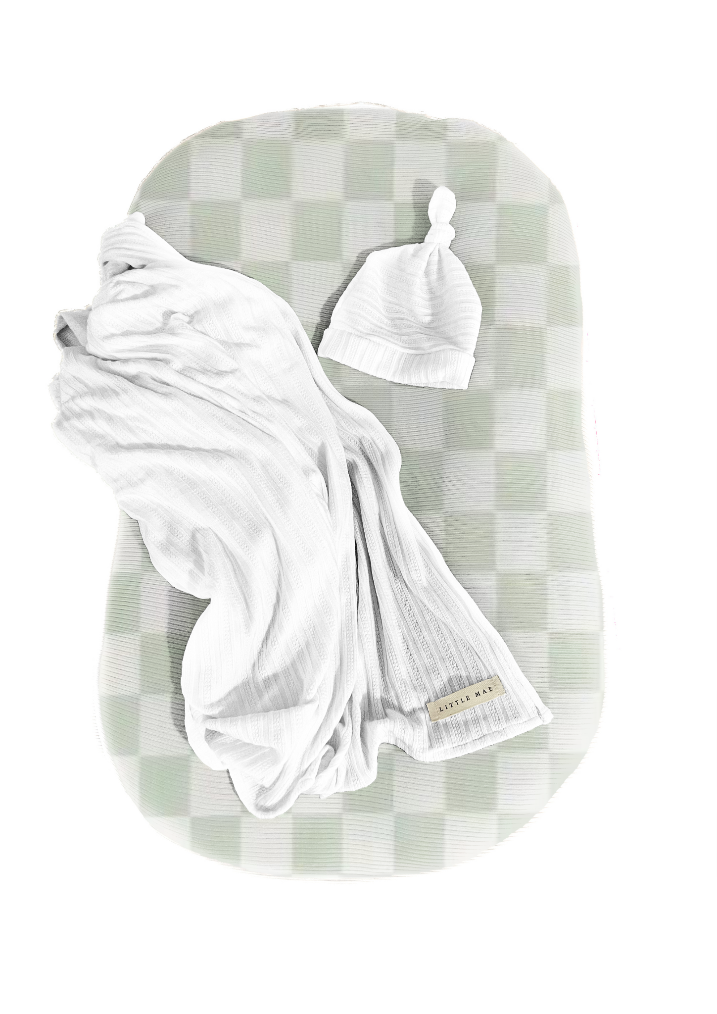Leaf Checkered Baby Lounger Cover for Snuggle Me Lounger Little Mae & Co Everetts Place: Online Boutique