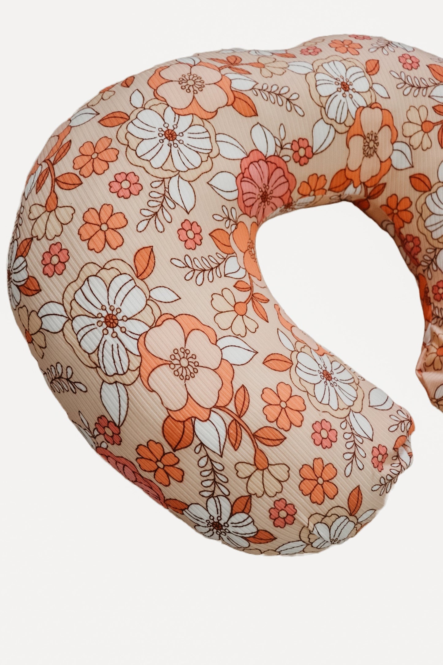 Peach Fuzz Nursing Pillow Cover By Little Mae And Co Little Mae & Co Everetts Place: Online Boutique