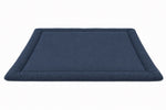 Dark Denim Padded Baby Play Mat by Little Mae & Co