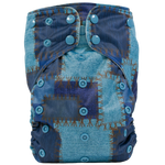 Texas Tushies Eco-Friendly Flex Fit Pocket Cloth Diaper with Adjustable Comfort for Babies - Baby & Toddler > Diapering > Diapers > Cloth Diapers Cloth Diapers