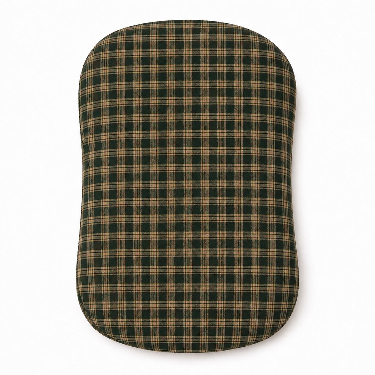 Green Plaid Baby Lounger Cover by Little Mae & Co (view 2 of 2)