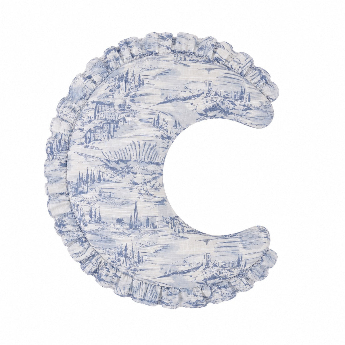 Feeding Support Ruffle Nursing Pillow Cover by Little Mae & Co
