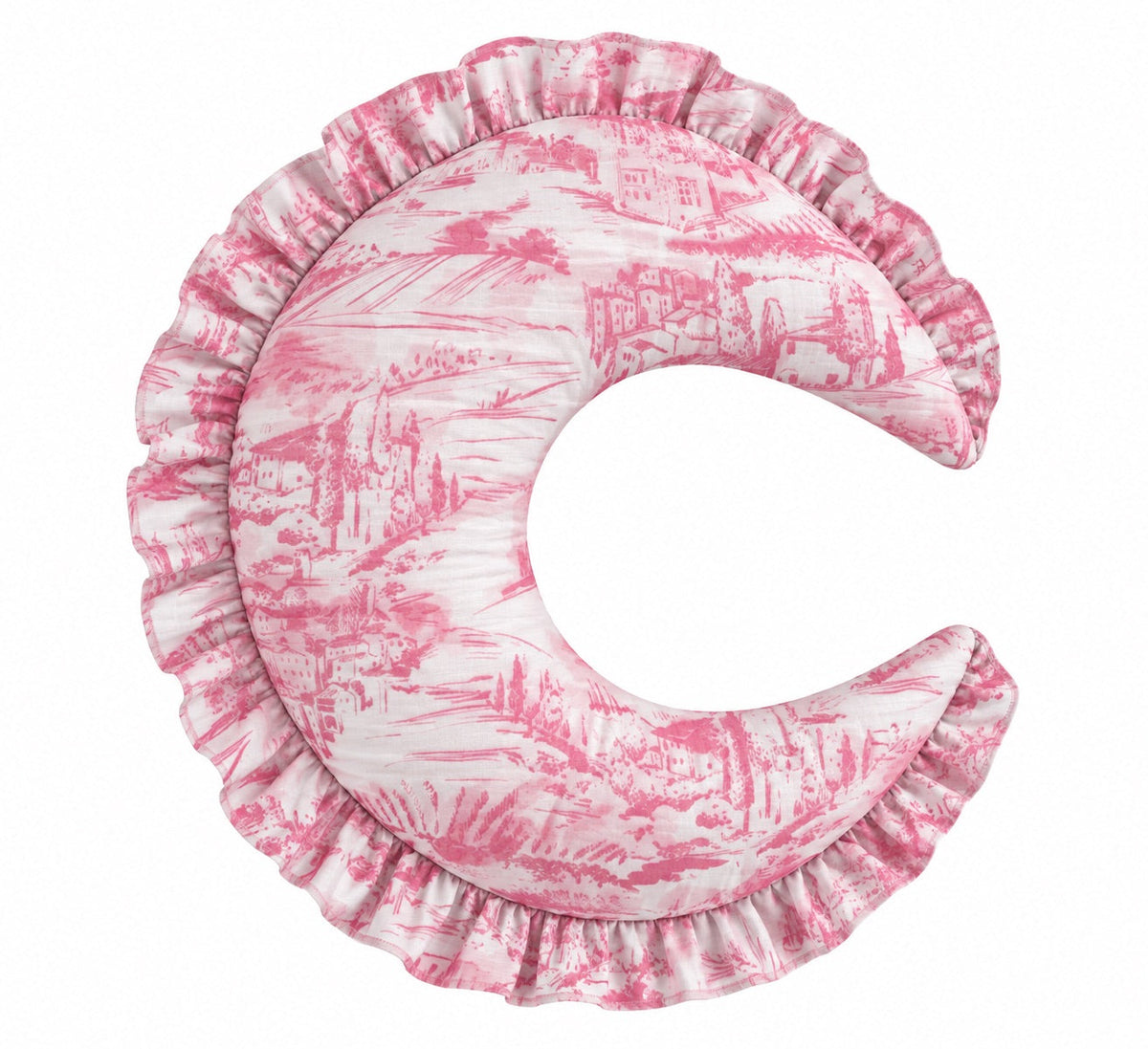 Feeding Support Old Ruffle Nursing Pillow Cover by Little Mae & Co