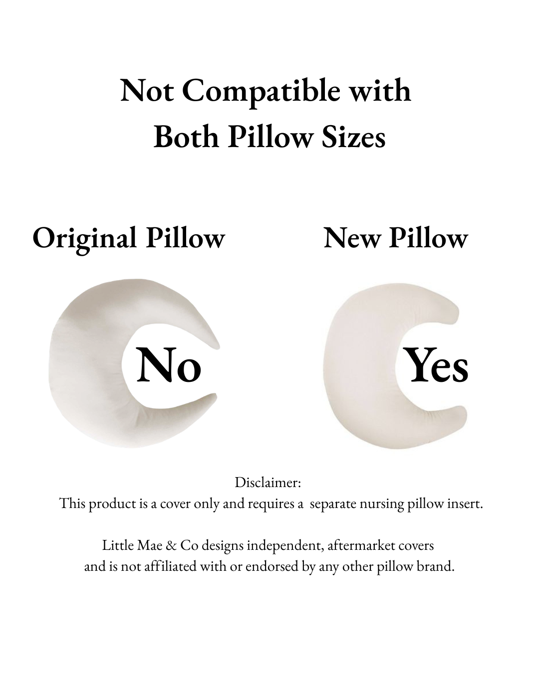 Feeding Support Nursing Pillow Cover by Little Mae & Co