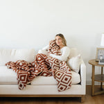 DOUBLE-LAYER BAMBONI® THROW BLANKETS Saranoni 