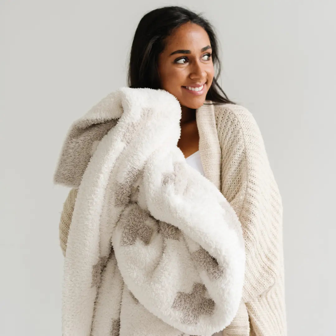 DOUBLE-LAYER BAMBONI® THROW BLANKETS Saranoni 