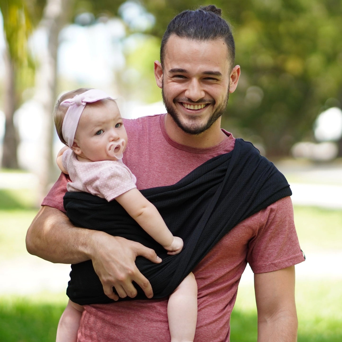 Baby K'tan Breeze Baby Carrier Black Baby K'tan