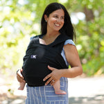 Baby K'tan Baby K'tan Original Baby Carrier Black Wrap Style Cotton Hands Free - Baby & Toddler > Baby Transport > Baby Carriers Slings