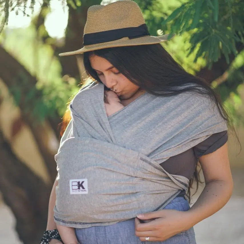 Baby K'tan Original Baby Carrier Heather Grey Baby K'tan