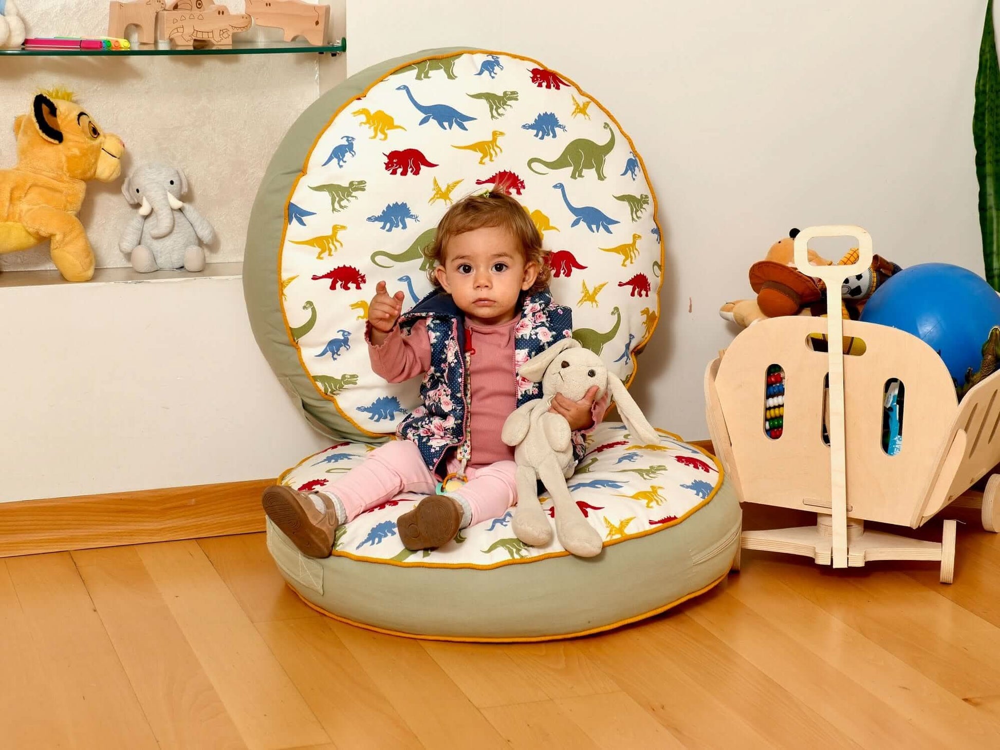 Kids Floor Pillow Montessori Play Mat Large Toddler Cushion Kidodido Everetts Place: Online Boutique
