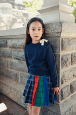Cottier Chunky Knit Top - Navy by Shop Cottier (view 2 of 3)