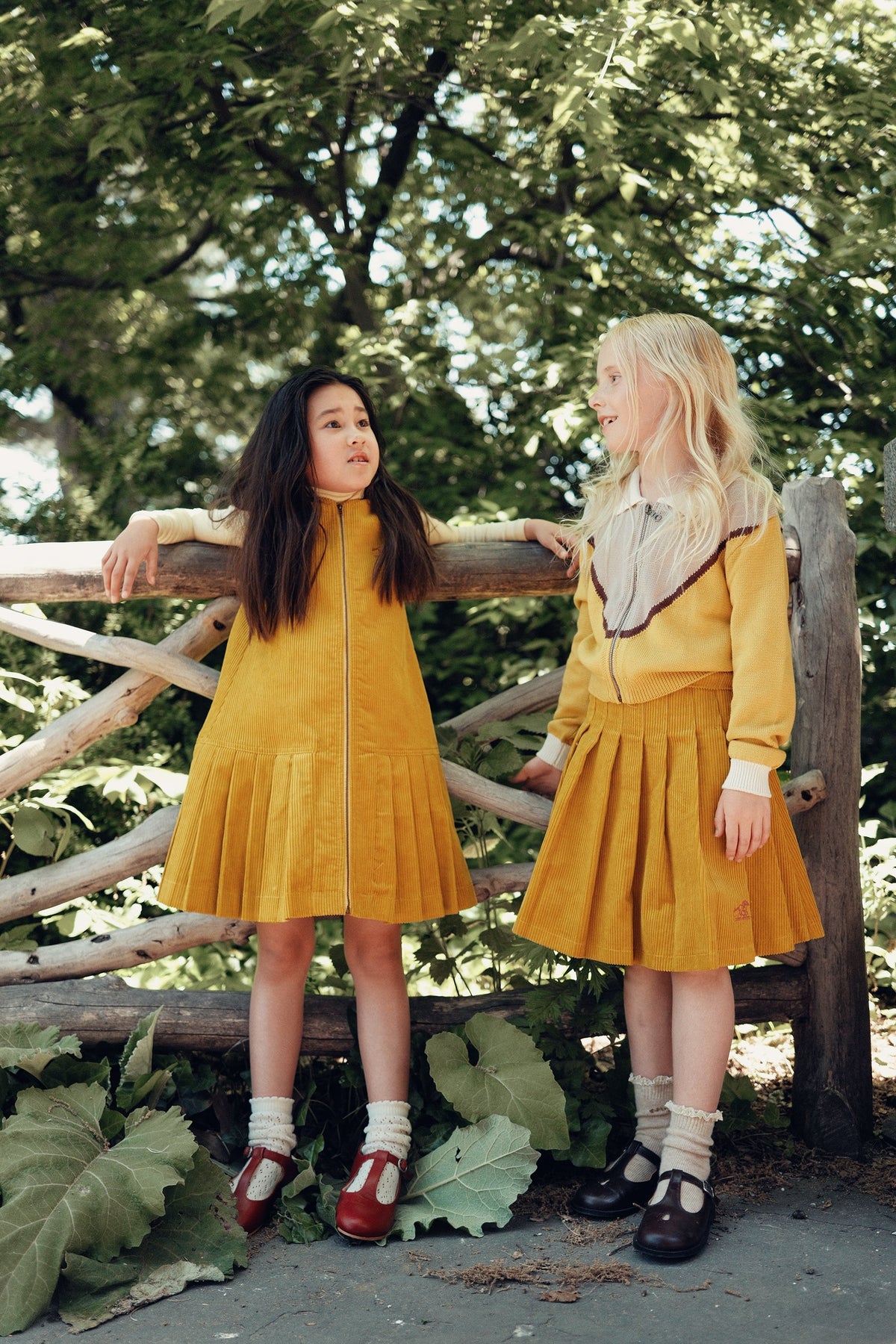 Delilah Knit Zip Up - Mustard by Shop Cottier (view 4 of 4)