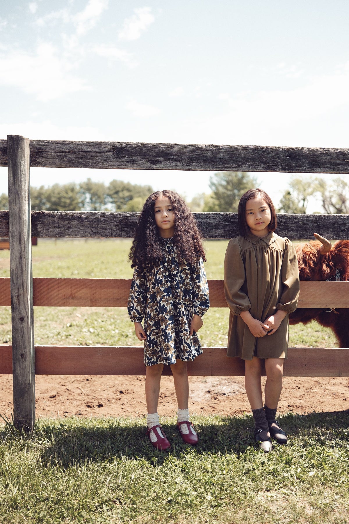 Nola Floral Dress - Mustard by KIPP™ Collection (view 4 of 5)