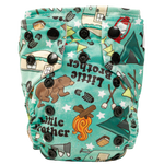 Tiny Tushies Newborn All-In-One Reusable Modern Cloth Diaper by Texas Tushies
