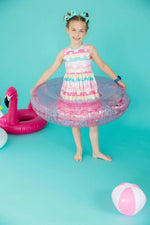 Daisy Dreams Tank Twirl Dress - Pink, Child, Dress, Fun, Toddler | Everetts Place