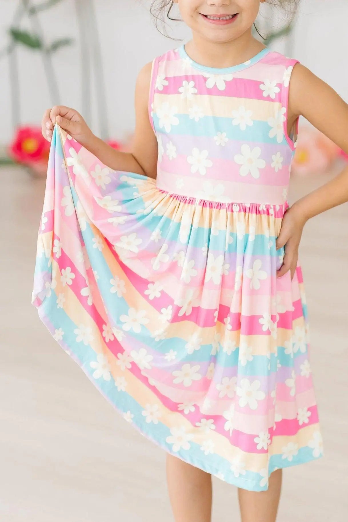 Mila & Rose ® Daisy Dreams Tank Twirl Dress - 