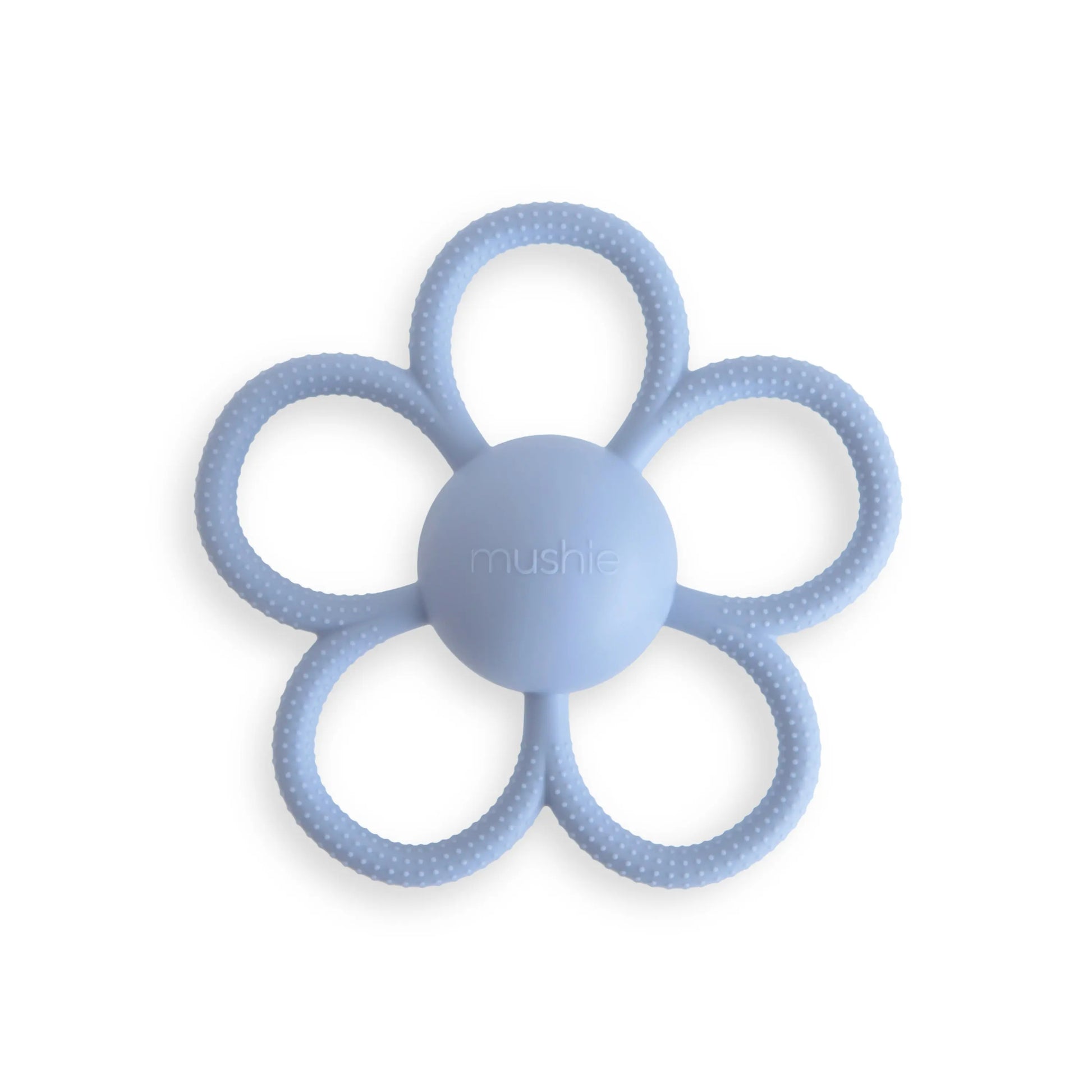 Daisy Rattle Teether Silicone Baby Toy with Built In Rattle for Soothing Relief Mushie