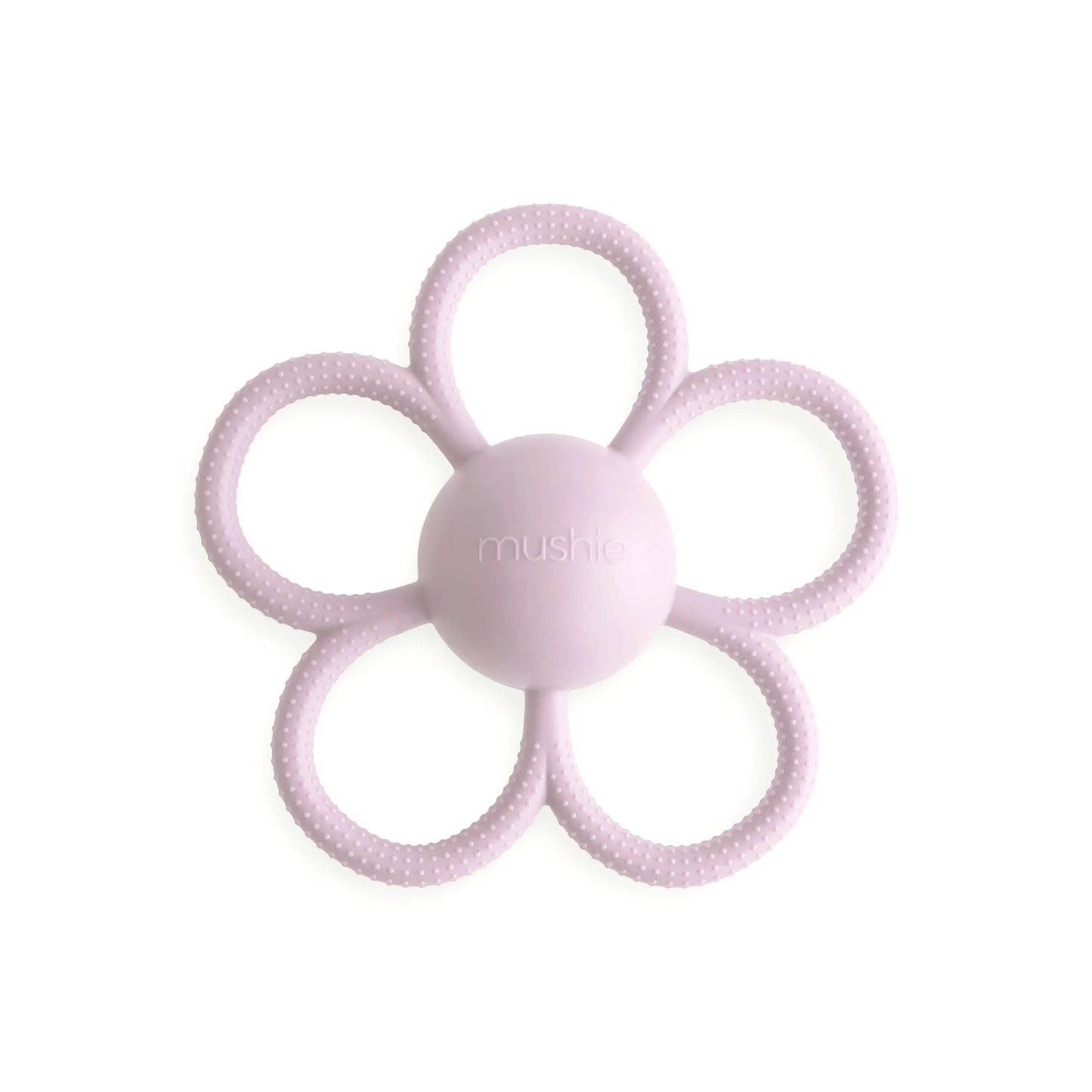 Daisy Rattle Teether Silicone Baby Toy with Built In Rattle for Soothing Relief Mushie