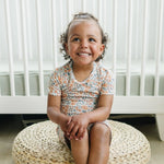 Little Joy Co. Darling Ditsy 2pc Bamboo Pajamas *see size notes - Everetts Place Boutique - 