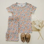 Little Joy Co. Darling Ditsy 2pc Bamboo Pajamas *see size notes - Everetts Place Boutique - 
