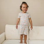 Darling Ditsy 2pc Bamboo Pajamas *see size notes Little Joy Co. Everetts Place Boutique